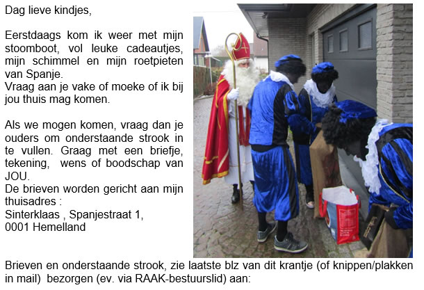 De Sint aan huis